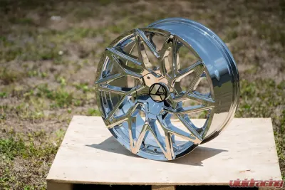 Azara 511 Wheel 24x9 Blank 18mm Chrome - AZA-5112490BLANK+18C