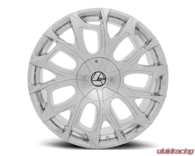 Azara 512 Wheel 22x8.5 5x114.3|5x120 38mm Chrome - AZA-512228551143120+38C