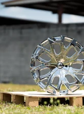 Azara 512 Wheel 22x8.5 5x114.3|5x120 38mm Chrome                                     - AZA-512228551143120+38C - Image 3