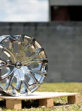 Azara 512 Wheel 22x8.5 5x114.3|5x120 38mm Chrome                                     - AZA-512228551143120+38C - Image 4