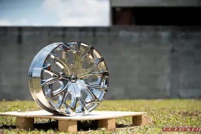 Azara 512 Wheel 22x8.5 5x114.3|5x120 38mm Chrome - AZA-512228551143120+38C