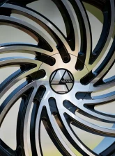 Azara 514 Wheel 22x8.5 5x110|5x114.3 38mm Gloss Black Machined                                     - AZA-514228551101143+38BM - Image 3