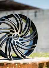 Azara 514 Wheel 22x8.5 5x110|5x114.3 38mm Gloss Black Machined                                     - AZA-514228551101143+38BM - Image 4