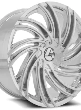 Azara 514 Wheel 24x9 5x115|5x120 18mm Chrome                                     - AZA-51424905115120+18C - Image 2