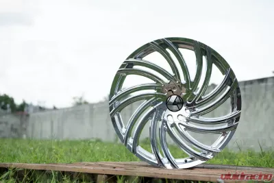 Azara 514 Wheel 24x9 5x115|5x120 18mm Chrome - AZA-51424905115120+18C