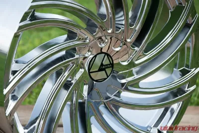 Azara 514 Wheel 24x9 5x115|5x120 18mm Chrome - AZA-51424905115120+18C
