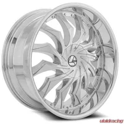 Azara 515 Wheel 22x9.5 6x135|6x139.7 25mm Chrome - AZA-515229561351397+25C
