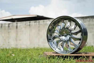Azara 515 Wheel 22x9.5 6x135|6x139.7 25mm Chrome - AZA-515229561351397+25C