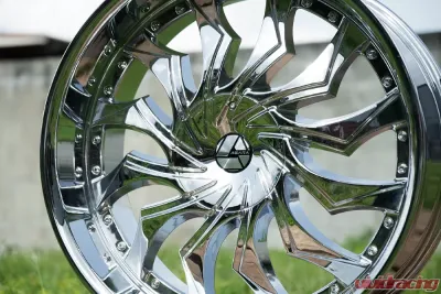 Azara 515 Wheel 22x9.5 6x135|6x139.7 25mm Chrome - AZA-515229561351397+25C
