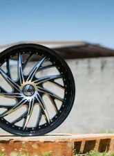 Azara 516 Wheel 24x9 Blank 18mm Gloss Black Machined                                     - AZA-5162490BLANK+18BM - Image 5
