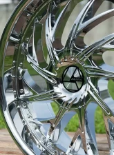Azara 516 Wheel 22x9.5 5x115|5x120 15mm Chrome                                     - AZA-51622955115120+15C - Image 4