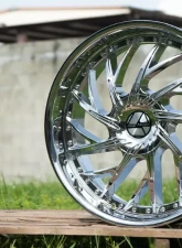 Azara 516 Wheel 22x9.5 5x115|5x120 15mm Chrome                                     - AZA-51622955115120+15C - Image 6