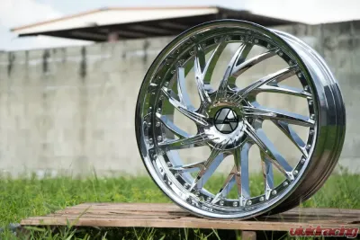 Azara 516 Wheel 22x9.5 5x115|5x120 15mm Chrome - AZA-51622955115120+15C