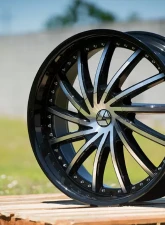 Azara 517 Wheel 22x9.5 Blank 15mm Gloss Black Machined                                     - AZA-5172295BLANK+15BM - Image 3
