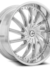 Azara 517 Wheel 20x8.5 5x108|5x114.3 35mm Chrome                                     - AZA-517208551081143+35C - Image 2