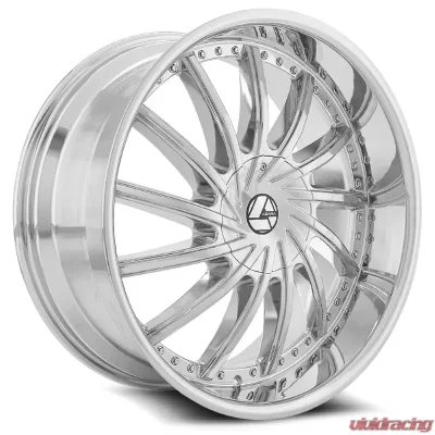 Azara 517 Wheel 20x8.5 5x108|5x114.3 35mm Chrome - AZA-517208551081143+35C