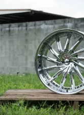 Azara 517 Wheel 20x8.5 5x108|5x114.3 35mm Chrome                                     - AZA-517208551081143+35C - Image 3