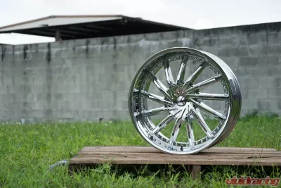 Azara 517 Wheel 20x8.5 5x108|5x114.3 35mm Chrome - AZA-517208551081143+35C