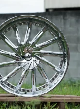 Azara 517 Wheel 20x8.5 5x108|5x114.3 35mm Chrome                                     - AZA-517208551081143+35C - Image 4