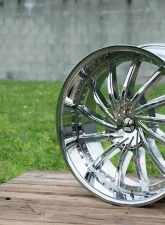 Azara 517 Wheel 20x8.5 5x108|5x114.3 35mm Chrome                                     - AZA-517208551081143+35C - Image 5