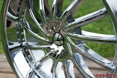 Azara 517 Wheel 20x8.5 5x108|5x114.3 35mm Chrome - AZA-517208551081143+35C