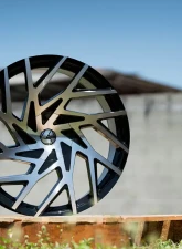 Azara 518 Wheel 24x9 5x115|5x139.7 18mm Gloss Black Machined                                     - AZA-518249051151397+18BM - Image 2