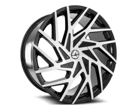 Azara 518 Wheel 24x9 5x115|5x139.7 18mm Gloss Black Machined