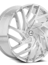 Azara 518 Wheel 24x9 5x115|5x120 18mm Chrome                                     - AZA-51824905115120+18C - Image 2