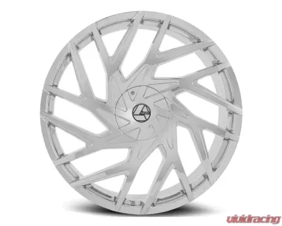 Azara 518 Wheel 24x9 5x115|5x120 18mm Chrome - AZA-51824905115120+18C