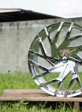 Azara 518 Wheel 24x9 5x115|5x120 18mm Chrome                                     - AZA-51824905115120+18C - Image 3