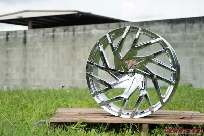 Azara 518 Wheel 24x9 5x115|5x120 18mm Chrome - AZA-51824905115120+18C