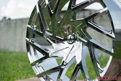 Azara 518 Wheel 24x9 5x115|5x120 18mm Chrome - AZA-51824905115120+18C