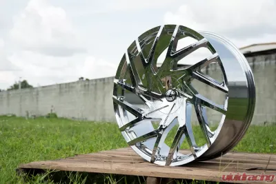 Azara 518 Wheel 24x9 5x115|5x120 18mm Chrome - AZA-51824905115120+18C