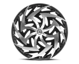 Azara 520 Wheel 24x9 5x115|5x120 35mm Gloss Black Machined