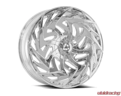 Azara 520 Wheel 24x9 5x115|5x120 18mm Chrome - AZA-52024905115120+18C