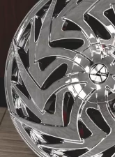 Azara 520 Wheel 24x9 5x115|5x120 18mm Chrome                                     - AZA-52024905115120+18C - Image 5