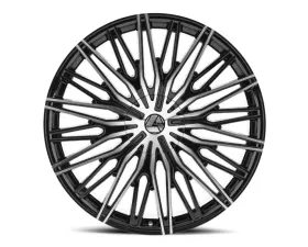 Azara 522 Wheel 22x9.5 5x115|5x120 15mm Gloss Black Machined