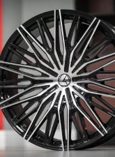 Azara 522 Wheel 22x9.5 5x115|5x127 15mm Gloss Black Machined                                     - AZA-52222955115127+15BM - Image 6