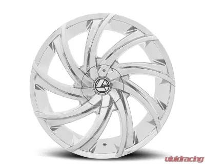 Azara Wheels AZA-503 Chrome Wheel 20x8.5 5x135 | 5x139.7 15mm - AZA-503208551351397+15C