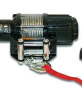 Bulldog Winch 3,500 LB UTV Winch 50 Ft Wire Rope Two Switches Mounting Channel Roller Fairlead                                     - 15005 - Image 2