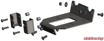 Bulldog Winch Polaris RZR XC Winch Mount 2016 Polaris RXR XC - 15187