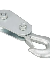 Bulldog Winch Pulley Block 4k BS 1.6k WLL Hook W/Clasp                                     - 20004 - Image 2