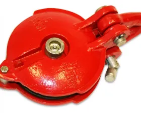 Bulldog Winch Snatch Block 24k BS 9k WLL 5 Inch Wheel Zerk