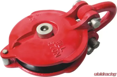 Bulldog Winch Snatch Block 30k BS 12k WLL 6 Inch Wheel Zerk - 20028