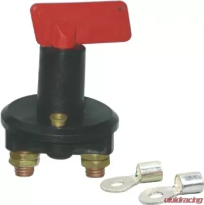 Bulldog Winch Power Shut-Off Switch W/Key Black - 20039