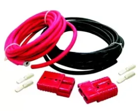 Bulldog Winch Winch Wiring Kit 16 Ft 3 Gauge Rear W/Quick Connects Rear