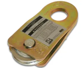Bulldog Winch Snatch Block 19k BS 8k WLL Zerk Gold