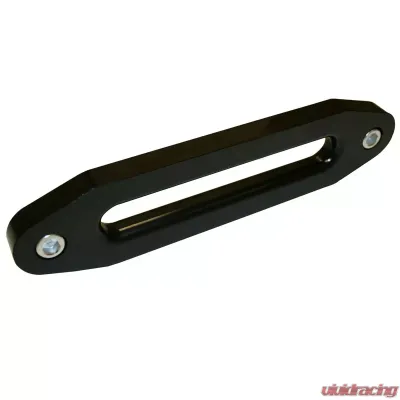 Bulldog Winch Hawse Fairlead Aluminum W/10 Inch Mount for Standard Drum - 20085