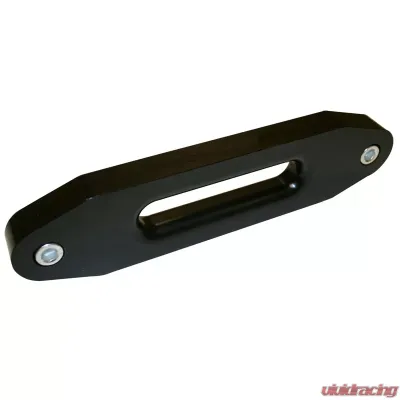 Bulldog Winch Hawse Fairlead Aluminum W/10 Inch Mount for Short Drum - 20086