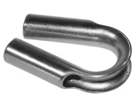 Bulldog Winch Tube Thimble Stainless for Synthetic Rope 8mm Silver